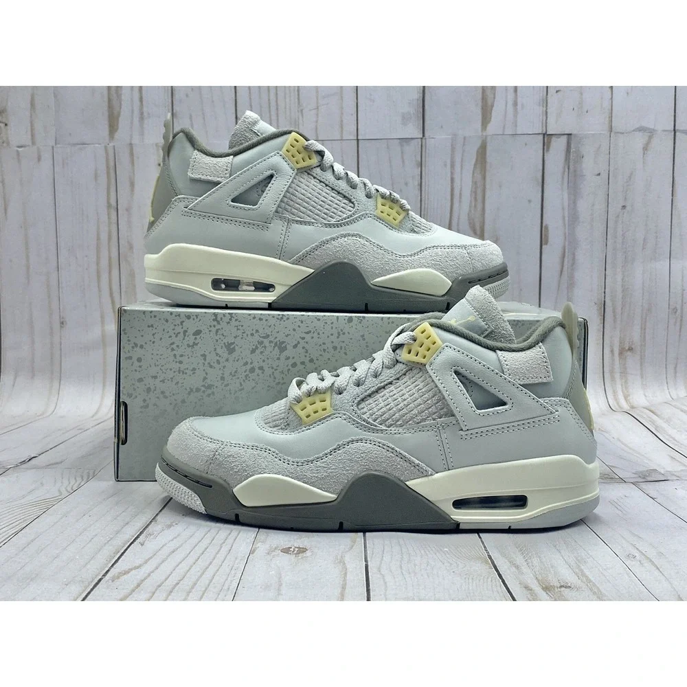Nike Men's Air Jordan 4 Retro SE Craft Photon Dust Size 3.5‎ DV3742-021 New